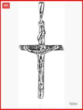 Jewelry | Sterling Silver 925 Handmade Jesus Cross Pendant Religious ...